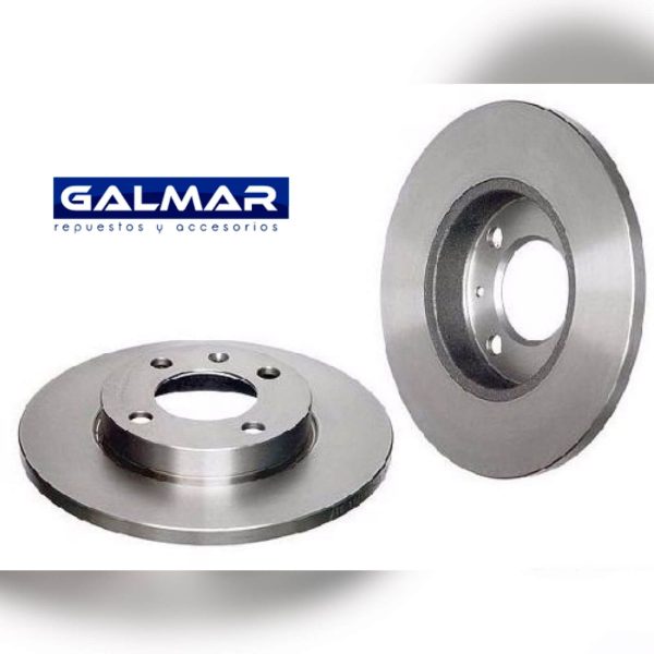 Par discos de freno Toyota Hilux 2016 a 2025 2.4 2.8